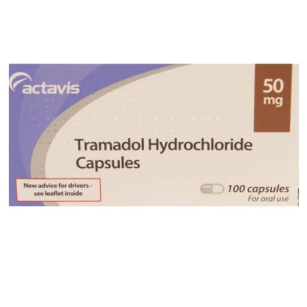 TRAMADOL 50MG X 100 CAPS